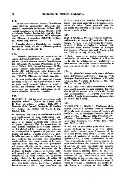 Bibliografia medico-biologica rassegna generale mensile dei libri e della stampa periodica italiana di medicina e di biologia