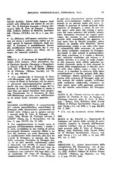 Bibliografia medico-biologica rassegna generale mensile dei libri e della stampa periodica italiana di medicina e di biologia