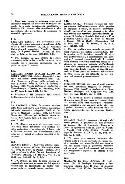 Bibliografia medico-biologica rassegna generale mensile dei libri e della stampa periodica italiana di medicina e di biologia