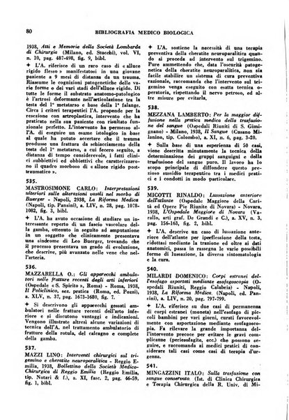 Bibliografia medico-biologica rassegna generale mensile dei libri e della stampa periodica italiana di medicina e di biologia