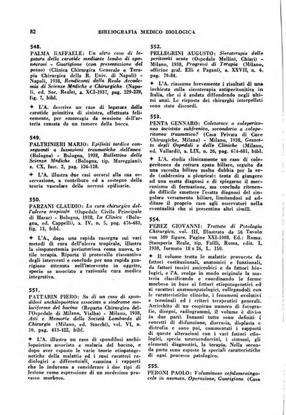 Bibliografia medico-biologica rassegna generale mensile dei libri e della stampa periodica italiana di medicina e di biologia