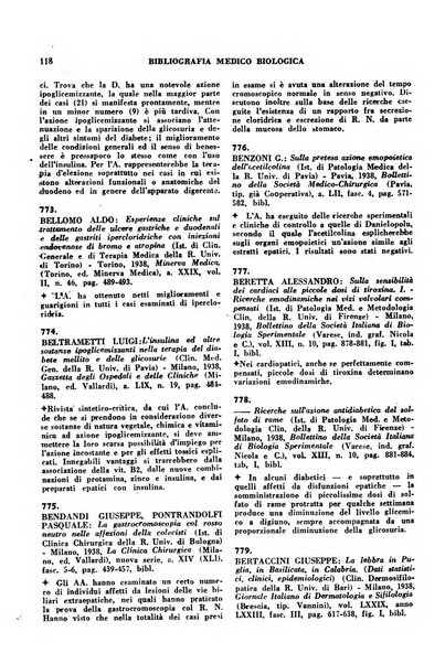 Bibliografia medico-biologica rassegna generale mensile dei libri e della stampa periodica italiana di medicina e di biologia