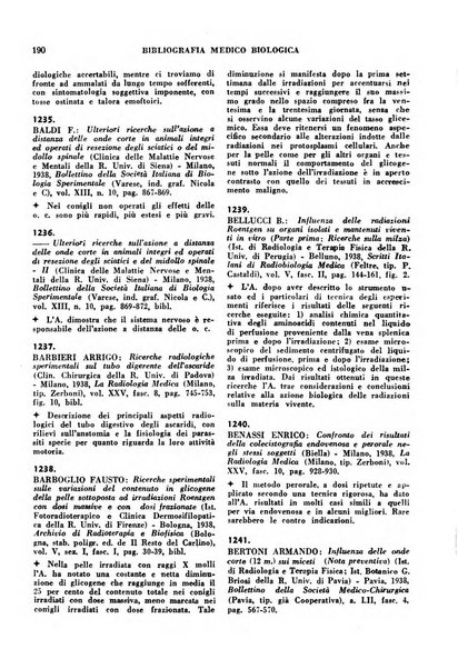 Bibliografia medico-biologica rassegna generale mensile dei libri e della stampa periodica italiana di medicina e di biologia