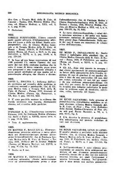 Bibliografia medico-biologica rassegna generale mensile dei libri e della stampa periodica italiana di medicina e di biologia