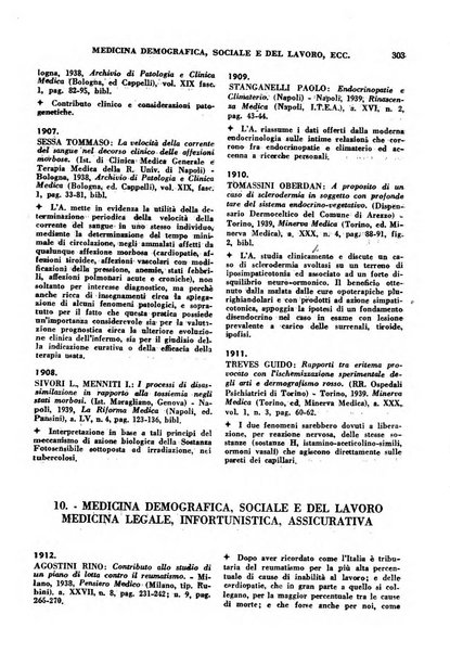 Bibliografia medico-biologica rassegna generale mensile dei libri e della stampa periodica italiana di medicina e di biologia