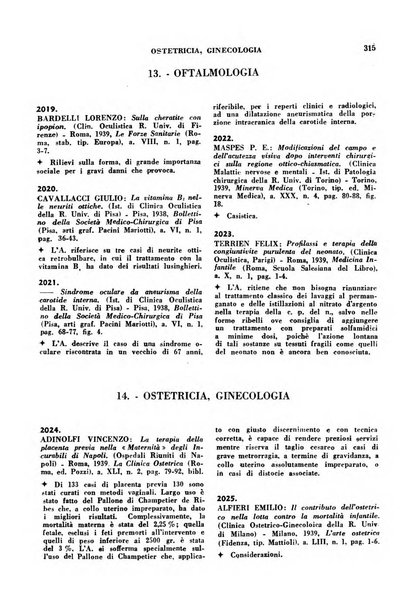 Bibliografia medico-biologica rassegna generale mensile dei libri e della stampa periodica italiana di medicina e di biologia