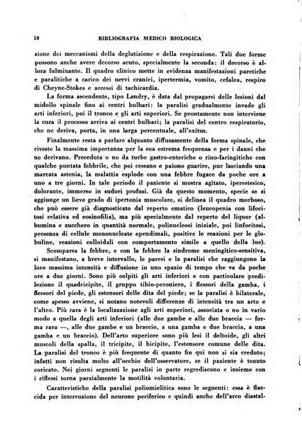 Bibliografia medico-biologica rassegna generale mensile dei libri e della stampa periodica italiana di medicina e di biologia