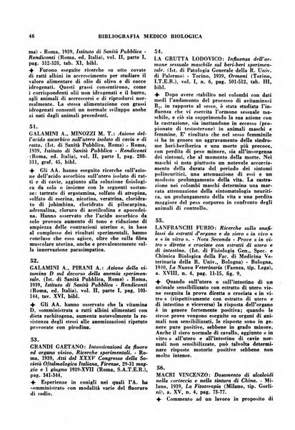 Bibliografia medico-biologica rassegna generale mensile dei libri e della stampa periodica italiana di medicina e di biologia