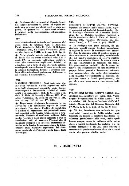 Bibliografia medico-biologica rassegna generale mensile dei libri e della stampa periodica italiana di medicina e di biologia