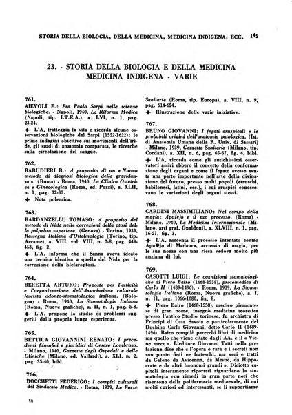 Bibliografia medico-biologica rassegna generale mensile dei libri e della stampa periodica italiana di medicina e di biologia