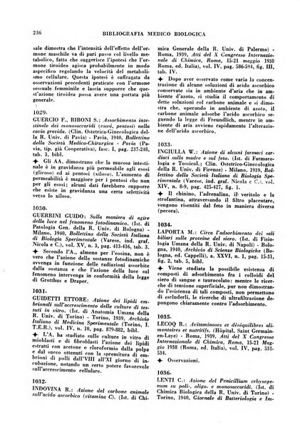 Bibliografia medico-biologica rassegna generale mensile dei libri e della stampa periodica italiana di medicina e di biologia