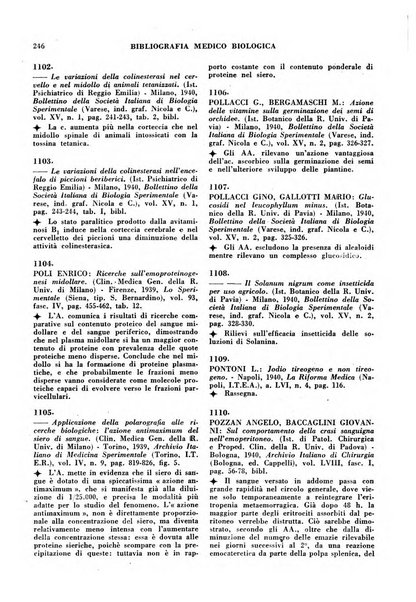 Bibliografia medico-biologica rassegna generale mensile dei libri e della stampa periodica italiana di medicina e di biologia