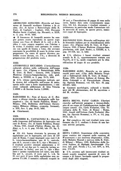 Bibliografia medico-biologica rassegna generale mensile dei libri e della stampa periodica italiana di medicina e di biologia