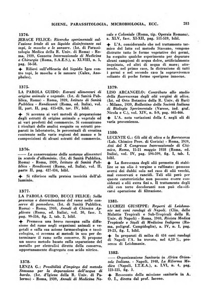 Bibliografia medico-biologica rassegna generale mensile dei libri e della stampa periodica italiana di medicina e di biologia