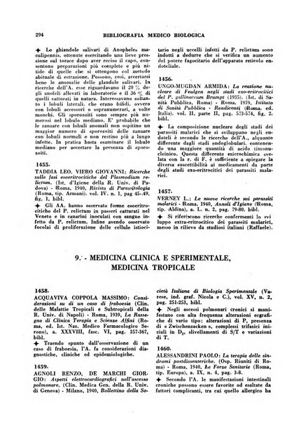 Bibliografia medico-biologica rassegna generale mensile dei libri e della stampa periodica italiana di medicina e di biologia