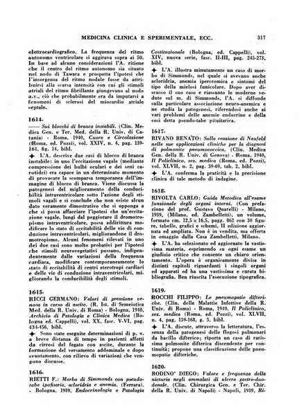 Bibliografia medico-biologica rassegna generale mensile dei libri e della stampa periodica italiana di medicina e di biologia