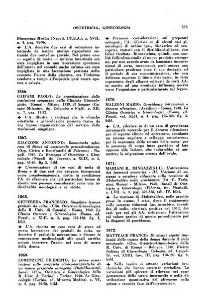 Bibliografia medico-biologica rassegna generale mensile dei libri e della stampa periodica italiana di medicina e di biologia