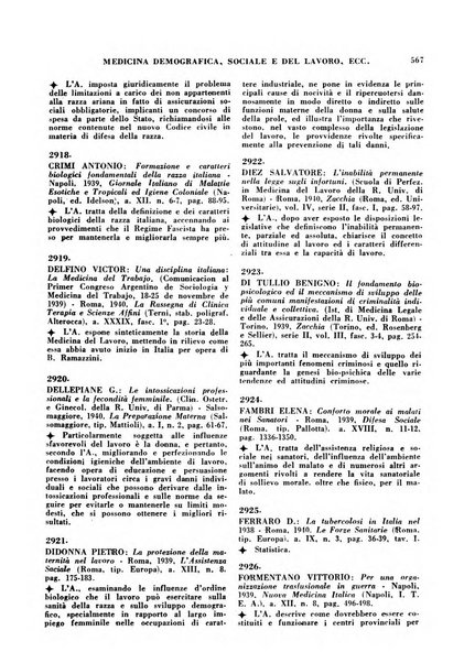 Bibliografia medico-biologica rassegna generale mensile dei libri e della stampa periodica italiana di medicina e di biologia