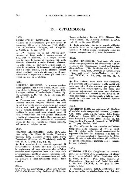 Bibliografia medico-biologica rassegna generale mensile dei libri e della stampa periodica italiana di medicina e di biologia