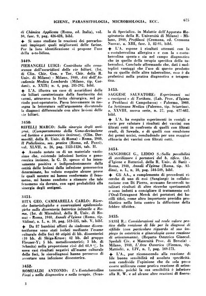 Bibliografia medico-biologica rassegna generale mensile dei libri e della stampa periodica italiana di medicina e di biologia