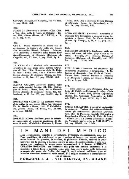 Bibliografia medico-biologica rassegna generale mensile dei libri e della stampa periodica italiana di medicina e di biologia