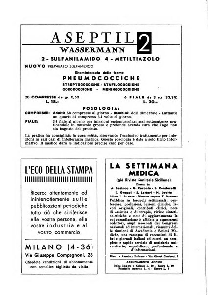 Bibliografia medico-biologica rassegna generale mensile dei libri e della stampa periodica italiana di medicina e di biologia