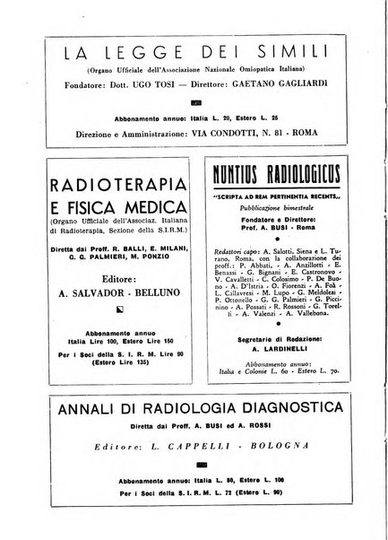 Bibliografia medico-biologica rassegna generale mensile dei libri e della stampa periodica italiana di medicina e di biologia