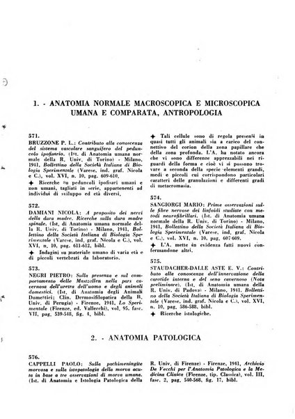 Bibliografia medico-biologica rassegna generale mensile dei libri e della stampa periodica italiana di medicina e di biologia