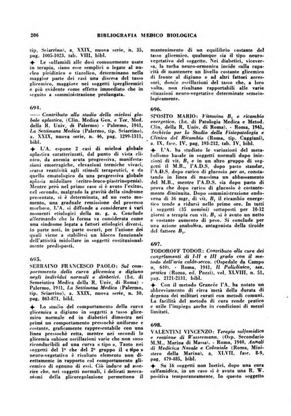 Bibliografia medico-biologica rassegna generale mensile dei libri e della stampa periodica italiana di medicina e di biologia