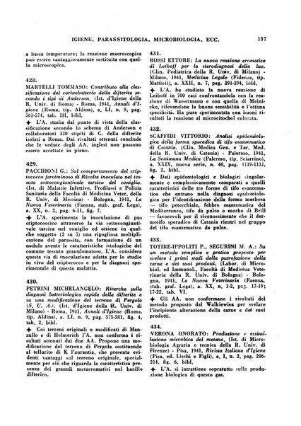 Bibliografia medico-biologica rassegna generale mensile dei libri e della stampa periodica italiana di medicina e di biologia