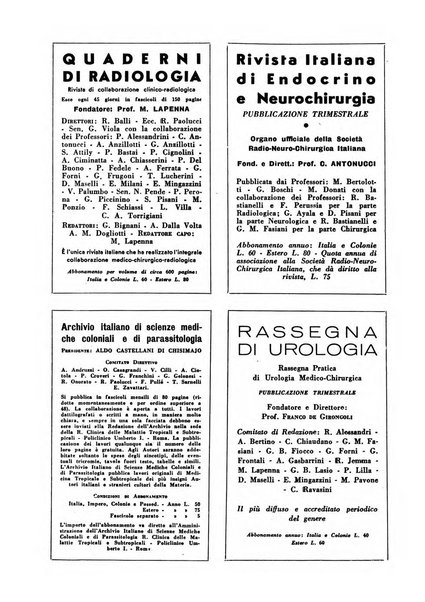 Bibliografia medico-biologica rassegna generale mensile dei libri e della stampa periodica italiana di medicina e di biologia