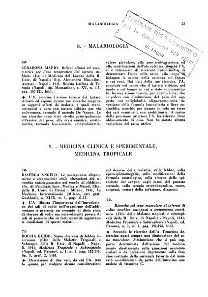 Bibliografia medico-biologica rassegna generale mensile dei libri e della stampa periodica italiana di medicina e di biologia