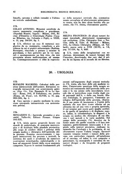 Bibliografia medico-biologica rassegna generale mensile dei libri e della stampa periodica italiana di medicina e di biologia