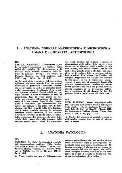 Bibliografia medico-biologica rassegna generale mensile dei libri e della stampa periodica italiana di medicina e di biologia