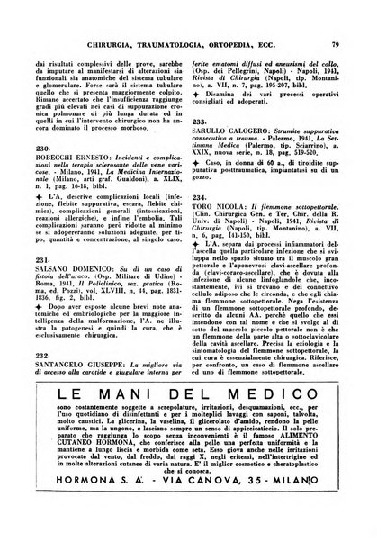 Bibliografia medico-biologica rassegna generale mensile dei libri e della stampa periodica italiana di medicina e di biologia