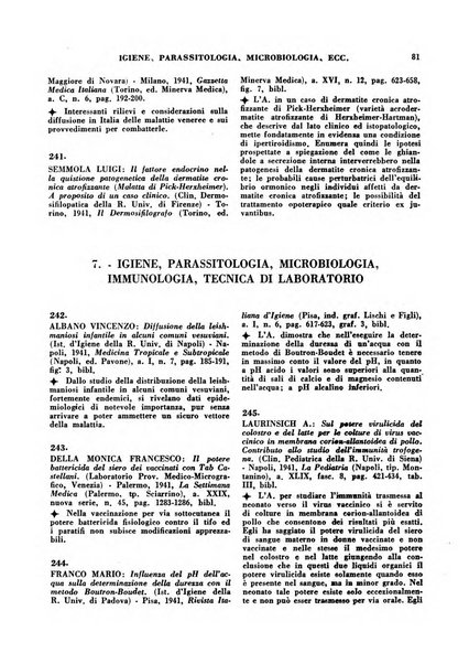 Bibliografia medico-biologica rassegna generale mensile dei libri e della stampa periodica italiana di medicina e di biologia