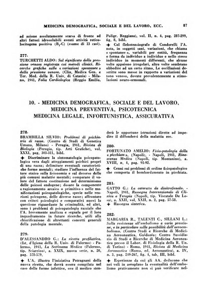 Bibliografia medico-biologica rassegna generale mensile dei libri e della stampa periodica italiana di medicina e di biologia