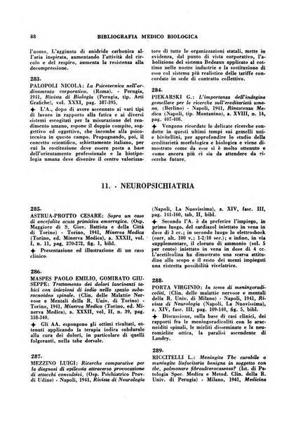 Bibliografia medico-biologica rassegna generale mensile dei libri e della stampa periodica italiana di medicina e di biologia