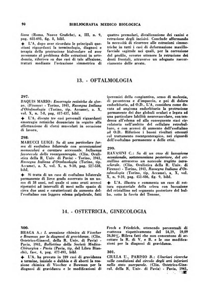 Bibliografia medico-biologica rassegna generale mensile dei libri e della stampa periodica italiana di medicina e di biologia