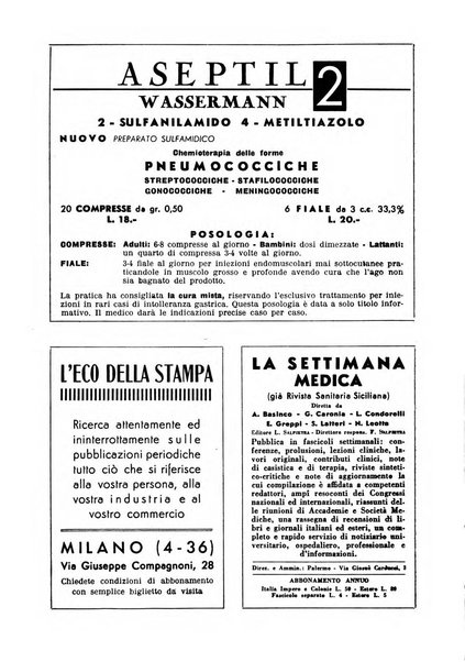 Bibliografia medico-biologica rassegna generale mensile dei libri e della stampa periodica italiana di medicina e di biologia