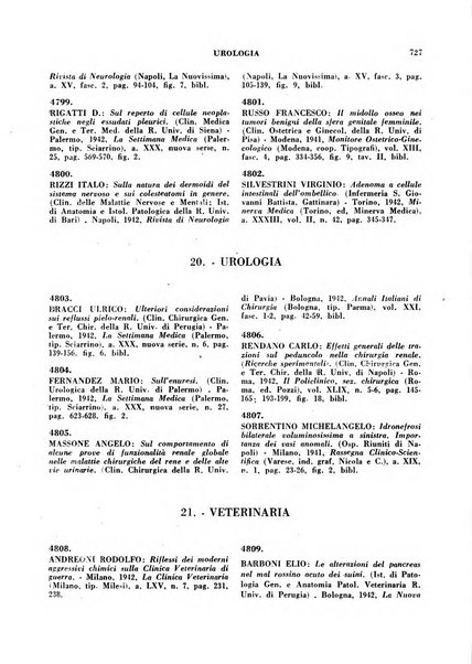 Bibliografia medico-biologica rassegna generale mensile dei libri e della stampa periodica italiana di medicina e di biologia