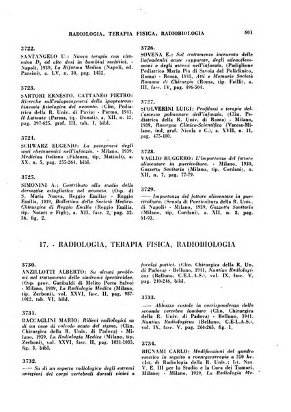 Bibliografia medico-biologica rassegna generale mensile dei libri e della stampa periodica italiana di medicina e di biologia