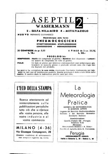 Bibliografia medico-biologica rassegna generale mensile dei libri e della stampa periodica italiana di medicina e di biologia