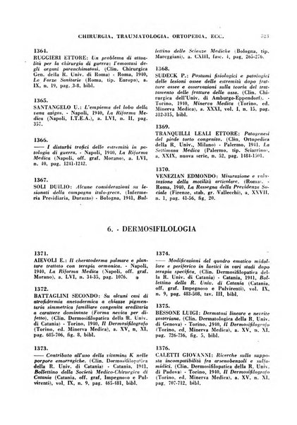 Bibliografia medico-biologica rassegna generale mensile dei libri e della stampa periodica italiana di medicina e di biologia