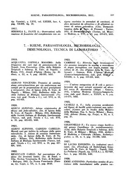 Bibliografia medico-biologica rassegna generale mensile dei libri e della stampa periodica italiana di medicina e di biologia