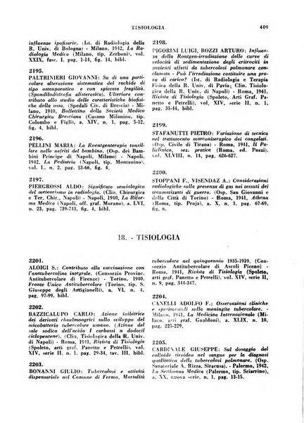 Bibliografia medico-biologica rassegna generale mensile dei libri e della stampa periodica italiana di medicina e di biologia