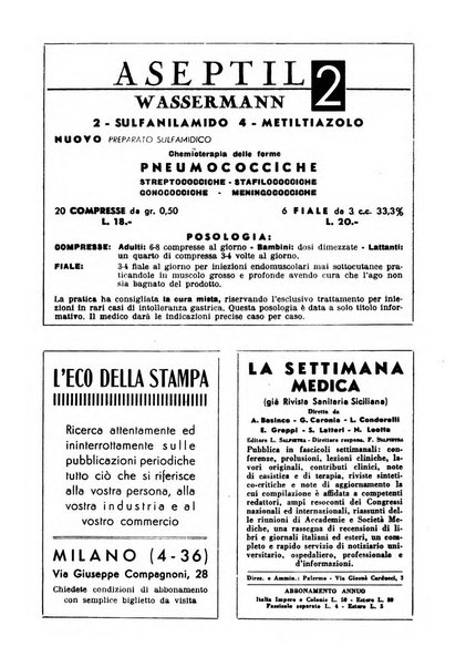 Bibliografia medico-biologica rassegna generale mensile dei libri e della stampa periodica italiana di medicina e di biologia