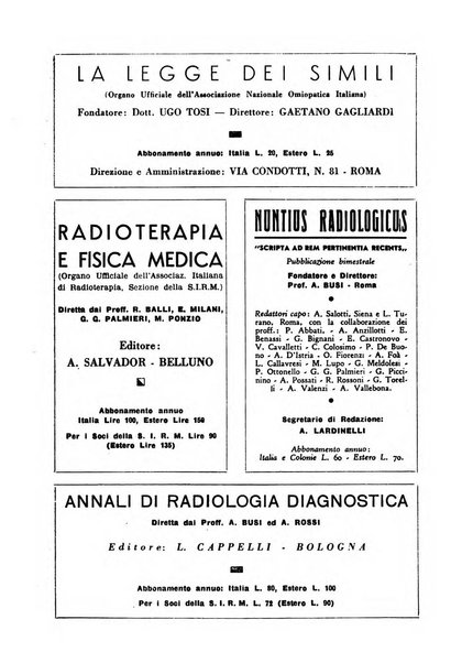 Bibliografia medico-biologica rassegna generale mensile dei libri e della stampa periodica italiana di medicina e di biologia