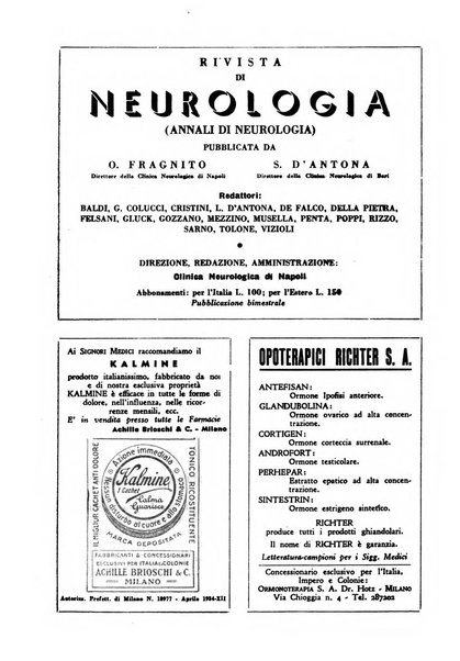 Bibliografia medico-biologica rassegna generale mensile dei libri e della stampa periodica italiana di medicina e di biologia