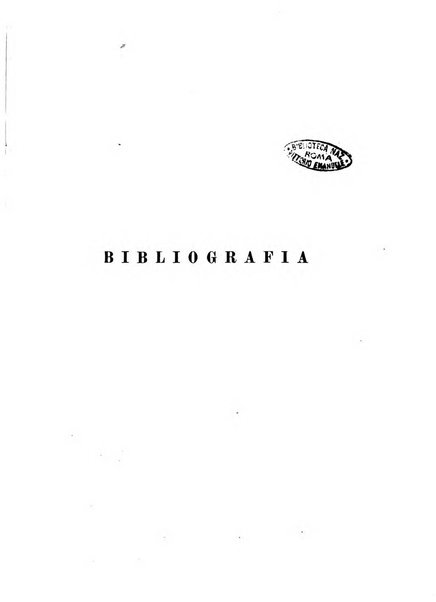 Bibliografia medico-biologica rassegna generale mensile dei libri e della stampa periodica italiana di medicina e di biologia